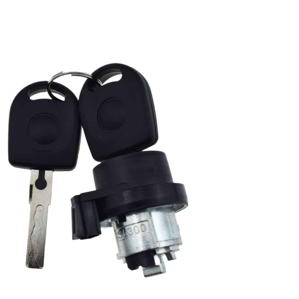 Ignition Lock Cylinder Replacement Compatible with Beetle (Car) B5 Sedan R32 3B0905855C 3B0 905 855C 3B0 905 855 C(Style 1)