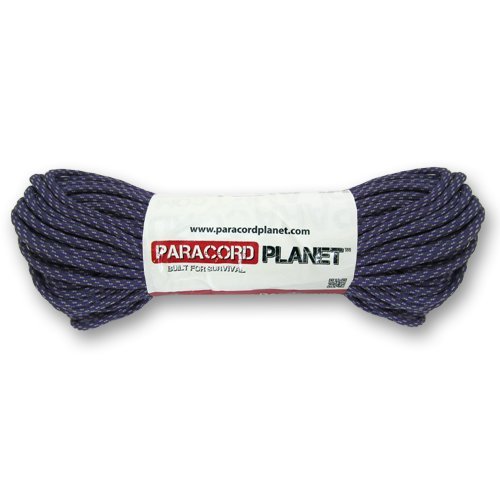 Paracord Planet 550lb Paracord – 7 Strand Type III Tactical Parachute Cord for Hiking and Camping