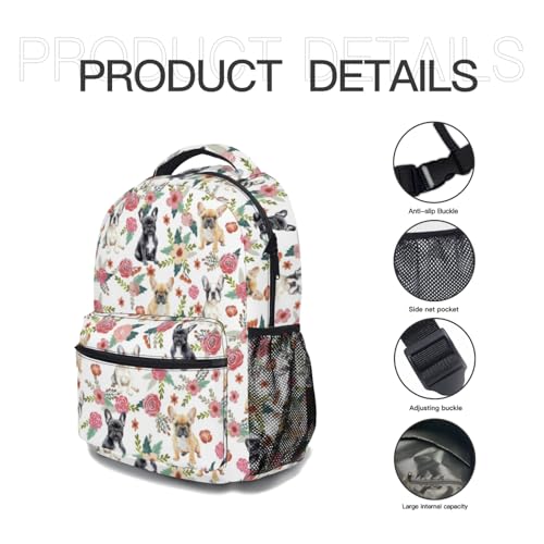 Giwawa Dog Floral Kids Backpack