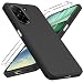 Produktbild LYJERRY Handyhülle Kompatibel mit Redmi A5 4G Hülle + 2Pcs Schutzglas für Redmi A5 4G Hülle Stoßfest Cover Schutzhülle Silikon Case Weich Schwarz hülle und Schutzglas