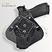 Maxtor Tactical OWB Paddle Holster Fits FN FNX-45 Tactical (Black, Right Handed) Outside The Waistband Carry Gun Holster Kydex American Made OWB with Paddle Attachment