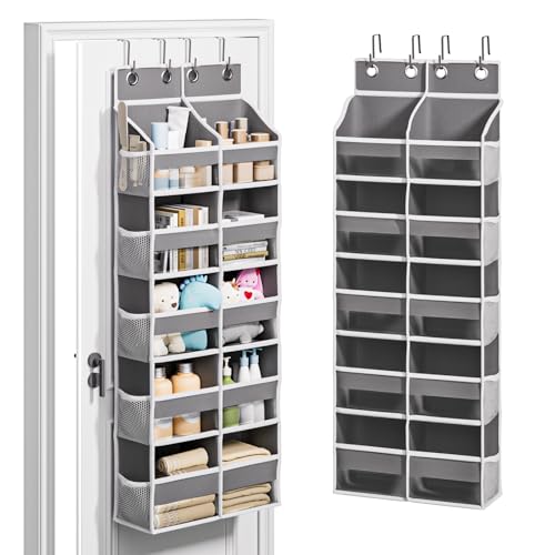 Abiglifty 5-Tier Over The Door Organizer with 10 Side Pockets,
