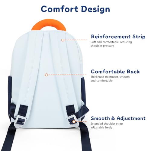 Image of PALAY Mini Toddler Bag for 2-5 Years Cute Cartoon Small Kids Bag with Small Pouch Lightweight Mini Toddler Backpack