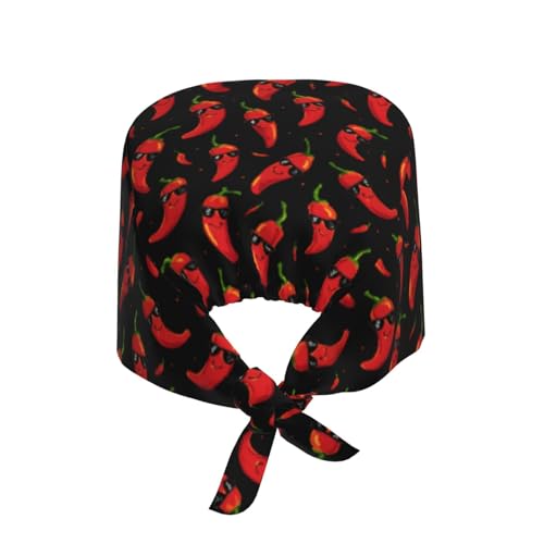 Image of Adjustable Scrub Cap with Sweatband, Breathable Working Hat for Men /Women
