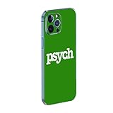 Phone Case Compatible with iPhone 15 Fun Green Aesthetic Psych Culture Rubber Shockproof TPU Silicone Phone Protective Soft Cover