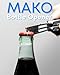 Squid Industries Mako Bottle Opener V5, 6061 Integral Channel Aluminium Handle, Lightweight and Excellent Balance, Improved Tolerances, No Sharp Edge, Perfect For Practice or Bottle Opening (Silver)