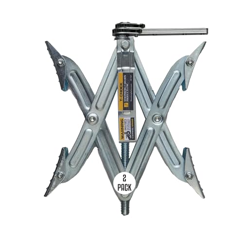 Stromberg Carlson JBP-T217.2 Tandem Axle T-Chock - Heavy Duty RV Wheel Chocks & Tire Stabilizers...
