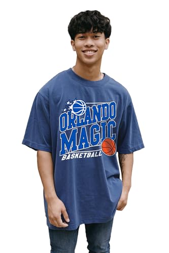 Blue 84 Orlando Magic NBA Officially Licensed T-Shirt Throwback, Large Team Color