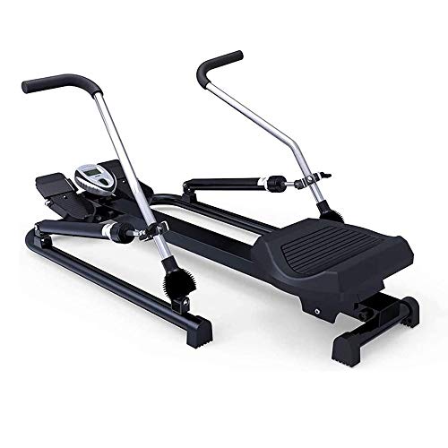 Image of Rowing Machine Multi-Function 6 Level Adjustable Resistance 120Kg Max Weight Exercise Fitness Machine Indoor Household Foldable