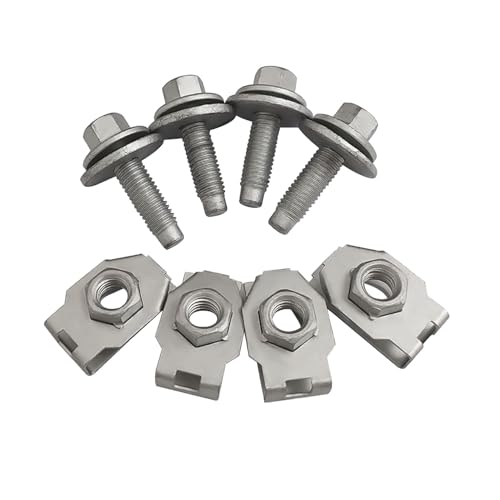 Image of 4034A Front Skid Plate Filter Nuts & Bolts | Fit for Ford Expedition 2018-2024, for Ford F-150 2015-2020, for Lincoln Navigator 2018-2024
