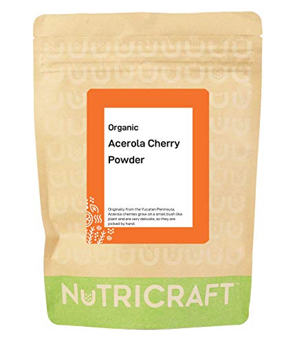Image of Organic Acerola Cherry Powder by NutriCraft: 250g (Also Available in 500g and 1kg)