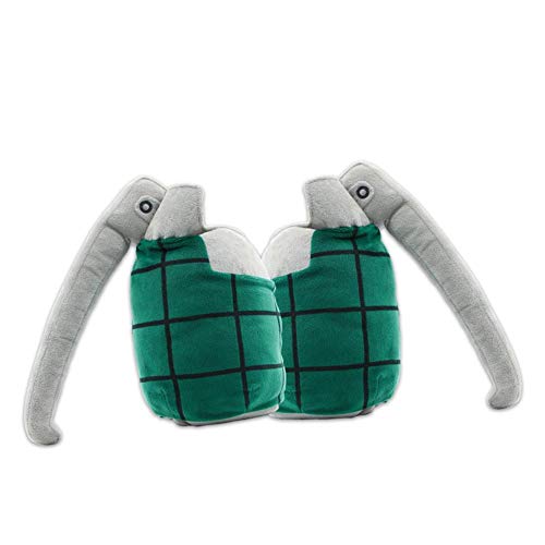 Mikucos Boku no My Hero Academia Katsuki Bakugo Gloves Cosplay Toy Plush Pillow Prop 2pc