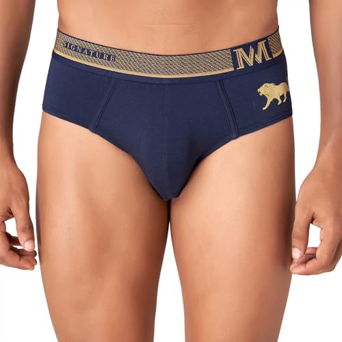 Image of Macroman M-Series MW Signature Collection By Rohit Bal Premium Supima, Modal, Spandex Mens Briefs