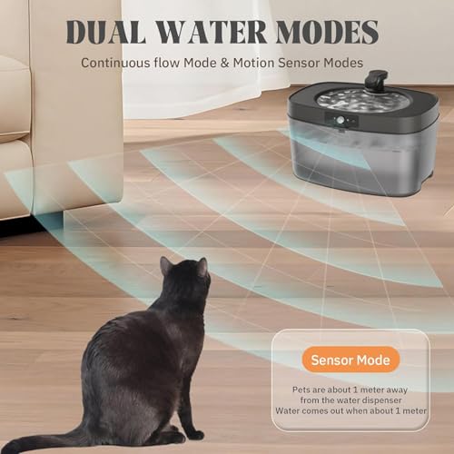Fuente de Agua para Gatos Inalámbrica 4L con Batería miniatura 3