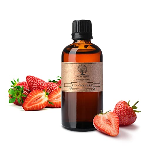 Fresa - Aceite 100 % Puro Nature's Note Organics 0.3 Fl Oz
