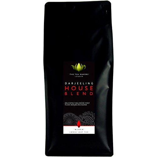 First flush Darjeeling nero sciolto foglia di tè