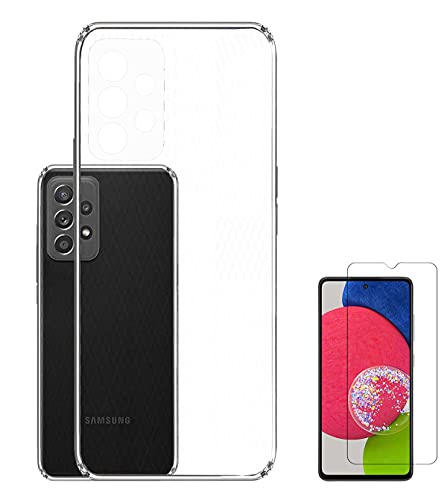 Image of Soft Flexible Silicone Back Cover Compatible with Samsung Galaxy A52s 5G / A52 (Silicone-TPU)