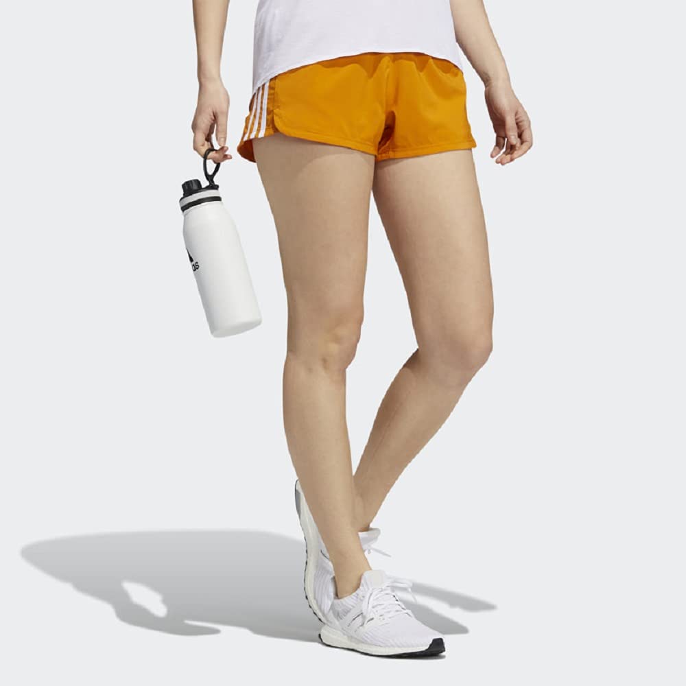 adidas Women Short da Allenamento Pacer 3-Stripes Woven