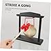 COSMEVIVI Copper Gong with Stand and Mallet for Meditation Sound Healing and Home Traditional Chinese Instrument for Peaceful Relaxation