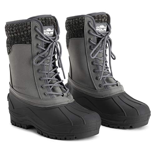 Polar Donna Cuff Allacciare Impermeabile Inverno