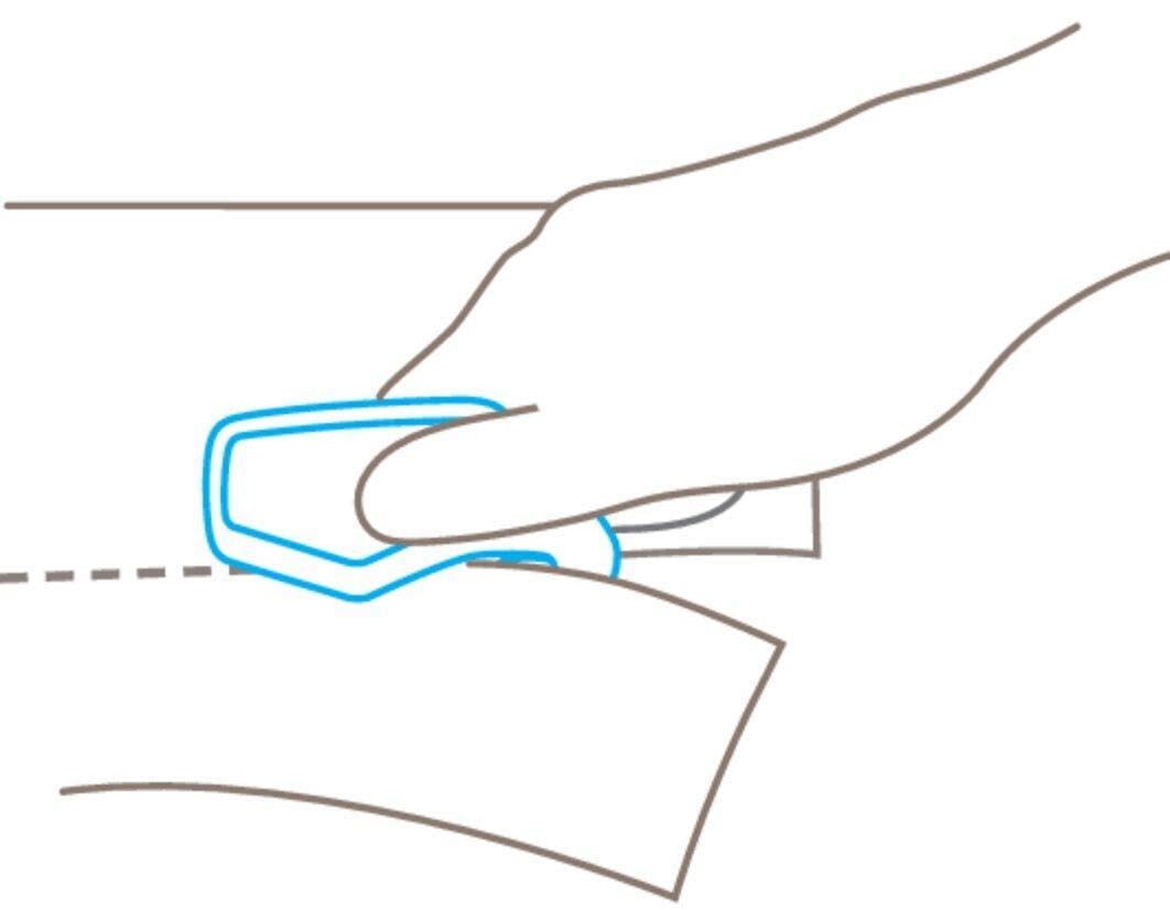 MARTOR 100x SECUMAX CARDYCUT, TiN, Sicherheitsmesser, verdeckte Klinge | Brieföffner, Folienmesser, rostfrei, Folie, Klebeband, Produktion & Logistik, weiß, transparent, No. 546912.16