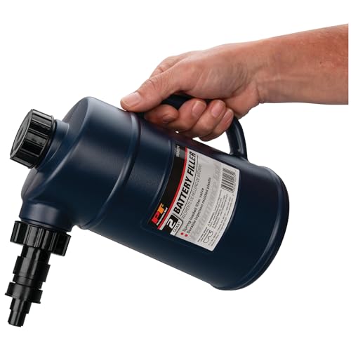 Performance Tool W54274 2 Quarts Battery Filler with Auto Shut Off and Drip-Free Valve, Perfect for Golf Cart and Deep Cycle Battery