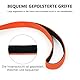Schleppleine 10M für Hunde 3M/5M/10M/15M Wasserdicht Hundeleine Mit Softgrip-Griff und Aufbewahrungstasche Lange Schleppleine Robust Leine für mittelgroße,große Hunde(Orange)