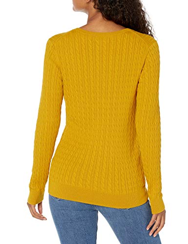 Image of Amazon Essentials Women's Lightweight Cable Knit Long Sleeve Sweater