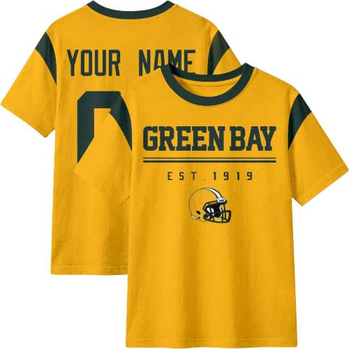 Image of T-Shirt Custom Crewneck Short Sleeve for Men Gifts | Custom T-Shirt Personalized Name and Number