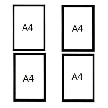 Momscreations A4 Size Certificate, Synthetic Wooden Frame (Size 8