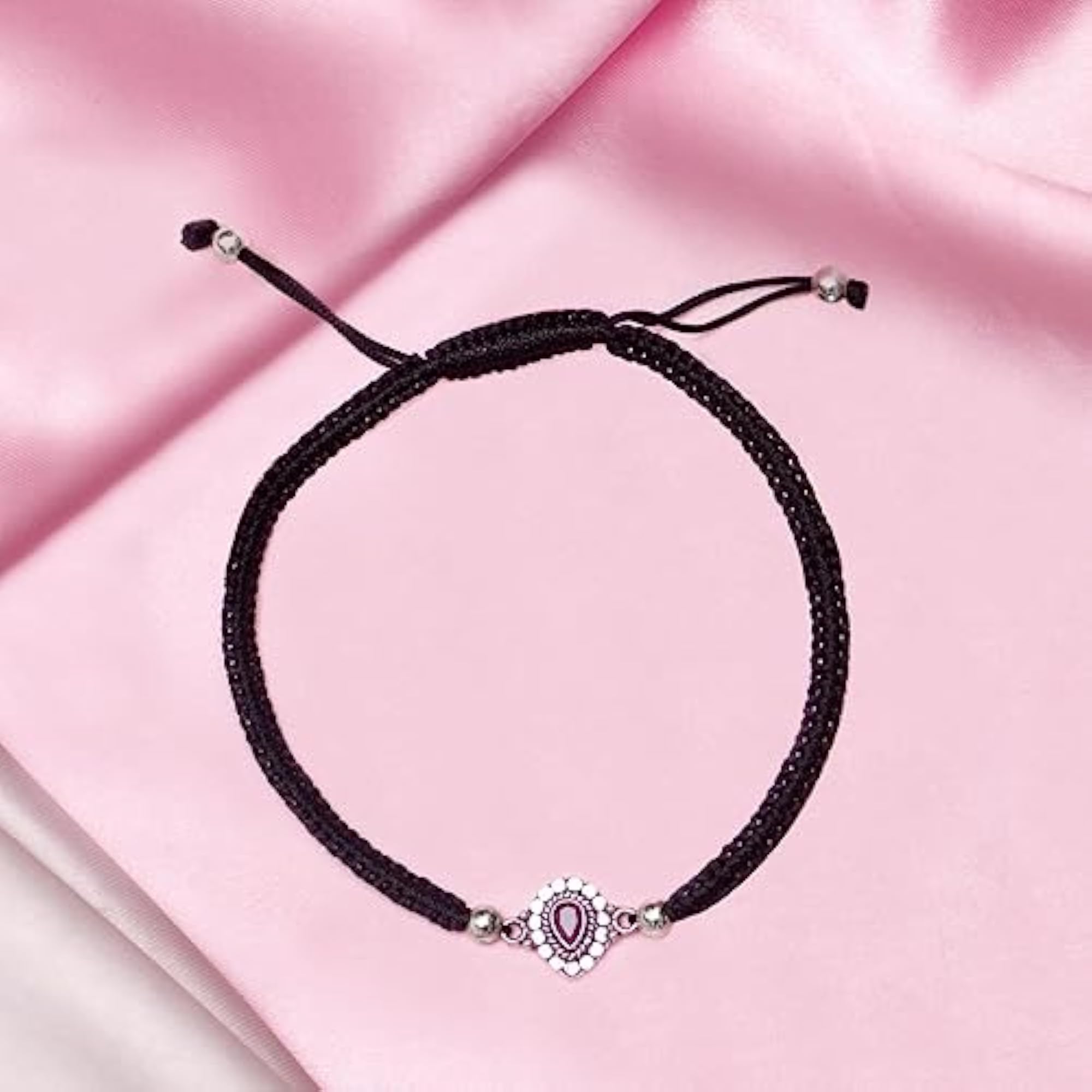 Women's 925 Sterling Silver Beads Gentle Thread Anklet