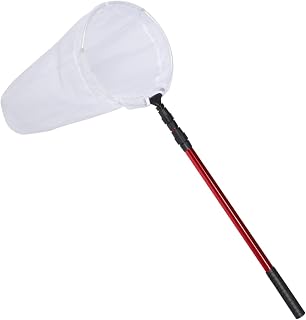 YARNOW Telescópica Mango Retráctil para Atrapar para Actividades Al Aire y Educación Biología para Color Rojo