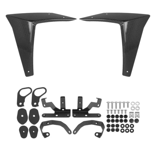Spoilers ailerons déflecteur vent latéral MT09 becquet moto carbone 2024 2025
