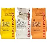 澤井珈琲 コーヒー 専門店 3種類 (ソルブレンド/ルナブレンド/テルスブレンド) セット 1.2kg (400g x 3) 120杯分 大入り 【 中挽き 】 コーヒー粉