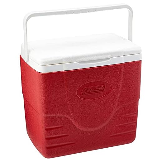 Recipiente Termoplástico 16 QT (15,1 L) Coleman Unissex Vermelho