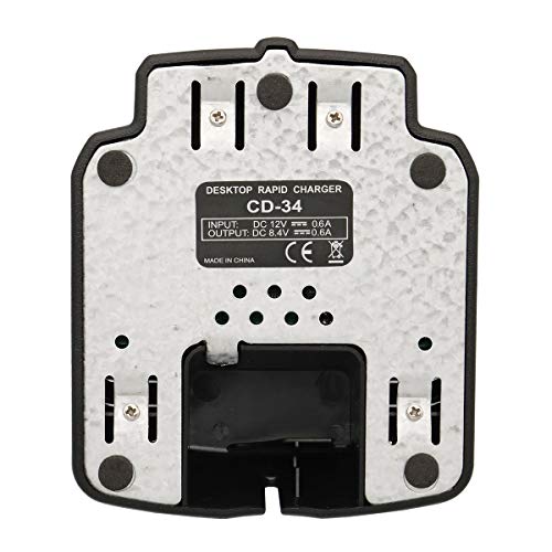 Karier Cd-34 Rapid Charger For Vertex Fnb-V104Li Fnb-V103Li Fnb-V96Li Fnb-V95Li Battery Vx228 Vx230 Vx231 Vx241 Vx350 Vx351 Vx354 Two Way Radio #TOP3