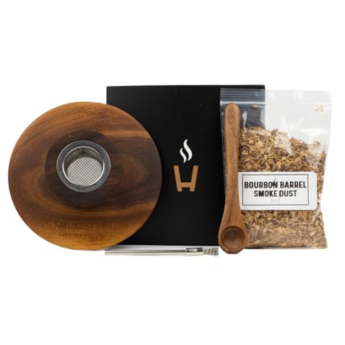 Premium Walnut Wood Cocktail Smoker