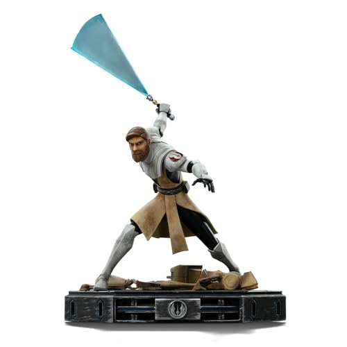 Iron Studios Obi-Wan Kenobi Clone Wars Statue 1/10 Polystone