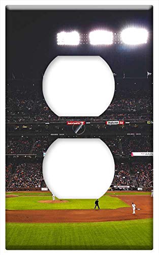 Switch Plate Outlet Cover - At T Park San Francisco California Baseball Stadium