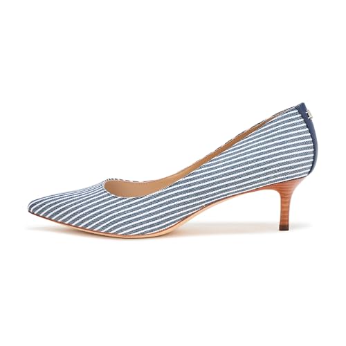Lauren Ralph Lauren Women's Adrienne Striped Canvas Pump2