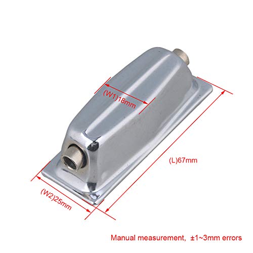 Drum Set Accessory Silver Alloy End Tom Drum Lugs Without Screws Long Type Suitable For Drum Kit Pack Of 5 #TOP3