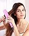 KIPOZI Professional Hair Straightener Flat Iron with Digital Display, Heats Up Fast 1.75 Inch Wide Charming Pink