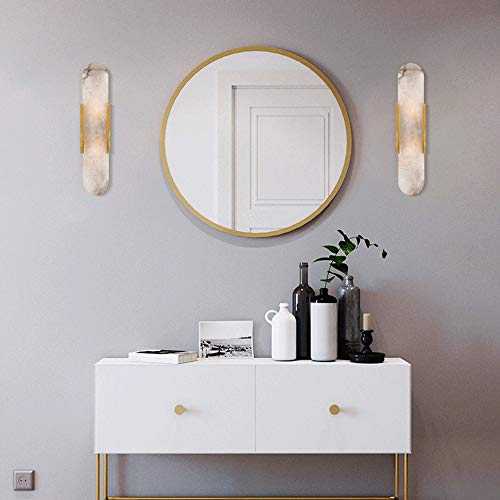 Luminaire mural moderne LED design marbre éclairage de fond salon