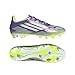 Adidas Unisex-Adult F50 Club Firm Ground/Multi Ground, Purple Rush/White/Lucid Lemon, 9.5