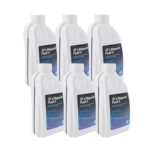 ZF Lifeguard 5 Automatic Transmission Fluid 6x1L for Audi BMW Land Rover Porsche VW
