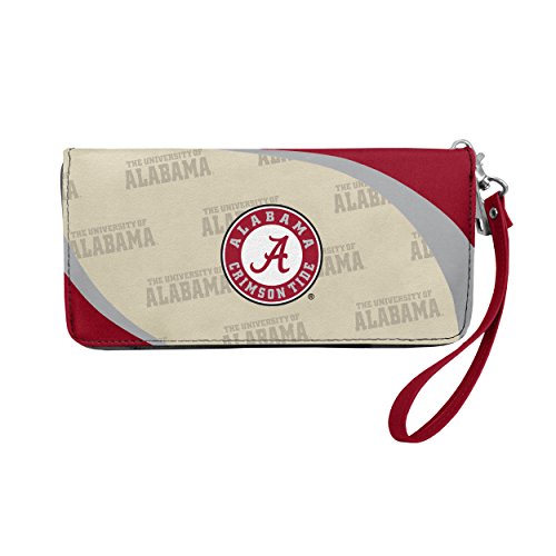 NCAA Alabama Crimson Tide Curve Zip Organizer Wallet