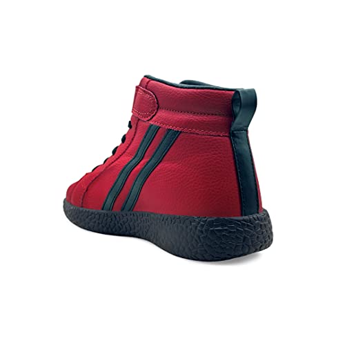 Image of KazarMax Hopits Kids Boys and Girls Ankle Length | High Top | Slip-on Sneakers Shoes | Lightweight | Outdoor Shoes Collection