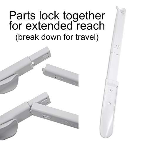 Shoehorn and Sock Remover Tool, 2-in-1 Dressing Aid - 28 Inches in Length