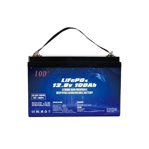 リン酸鉄リチウム電池 12V 100Ah LiFePO4 バッテリー、内蔵リチウムリン酸鉄電池 BMS Max 5000 ライフサイクル リチウム電池、太陽電池システム、ゴルフ カート、UPS、RV、キャンプ、ボートなどに使用。