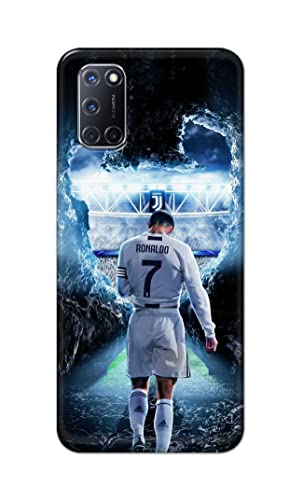 Image of Printed Hard Back Cover Case for Oppo A52 | Oppo A92 | Oppo A72 Back Cover (Footbal Legend) -1302
